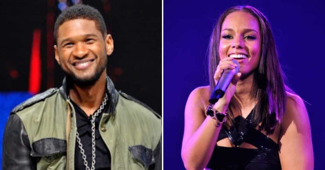 Usher and Alicia Keys celebrate My Boo's anniversary Usher and Alicia Keys celebrate My Boo's anniversary