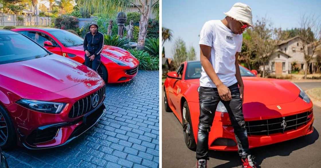 master kg posing in front of cars master kg posing in front of cars