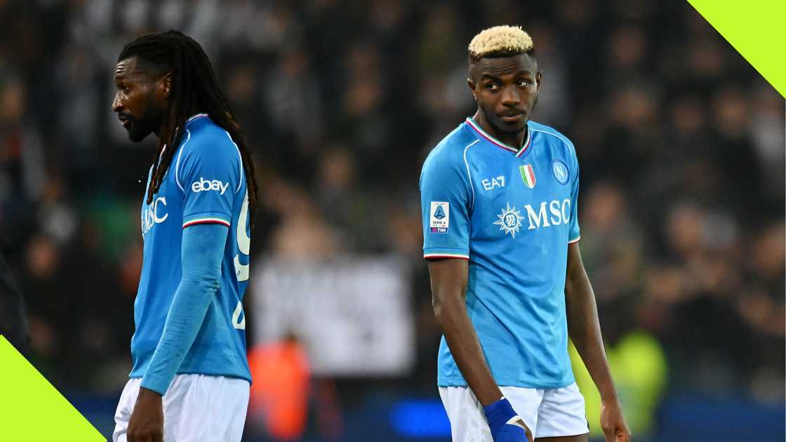 Victor Osimhen in action for Napoli Victor Osimhen in action for Napoli