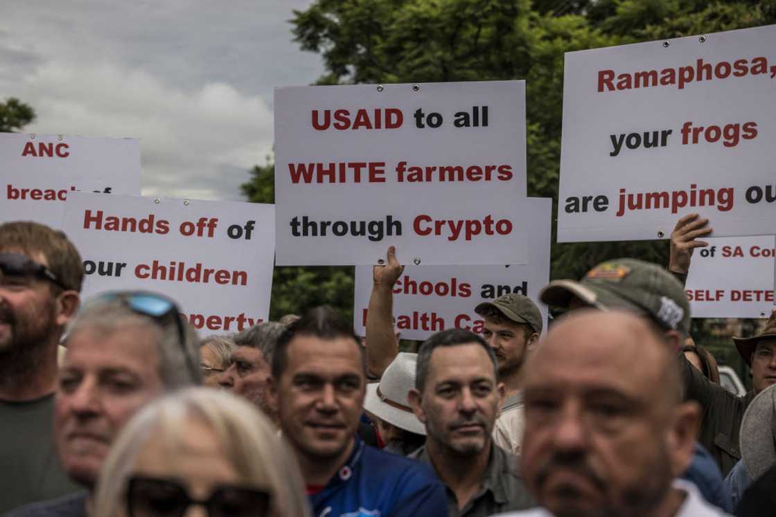 Afrikaners have been relocated to the United States Afrikaners have been relocated to the United States