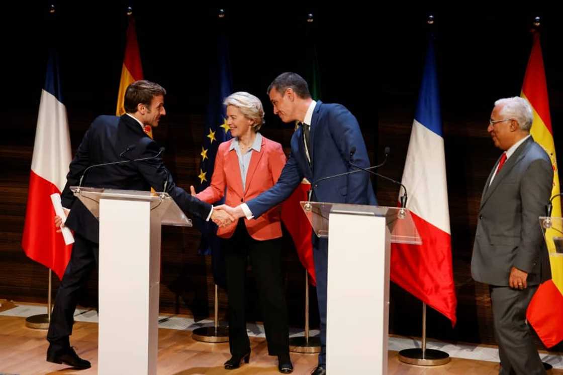 The H2Med project comes as Europe is scrambling to reduce its dependence on Russian energy following Moscow's invasion of Ukraine The H2Med project comes as Europe is scrambling to reduce its dependence on Russian energy following Moscow's invasion of Ukraine