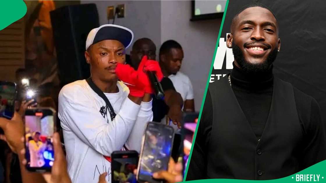 Daliwonga spotted singing Shebeshxt's song Daliwonga spotted singing Shebeshxt's song