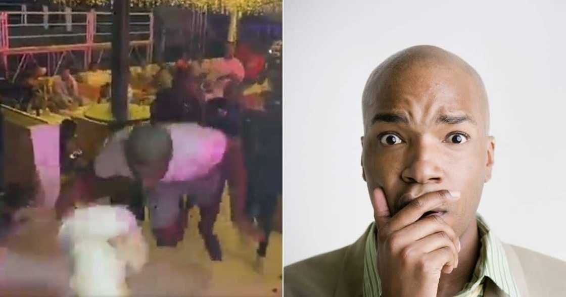 Man Falls Flat, Cake, Twitter, Mzansi, South Africa Man Falls Flat, Cake, Twitter, Mzansi, South Africa