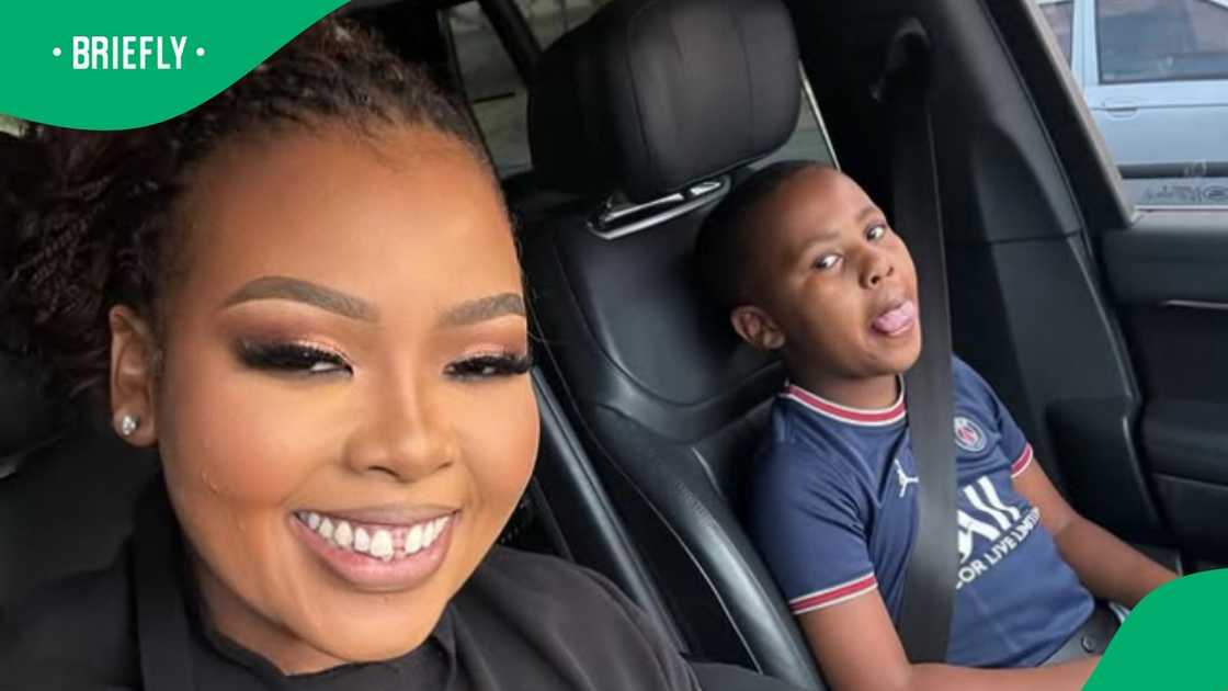 Anele Mdoda showed off her wealth. Anele Mdoda showed off her wealth.