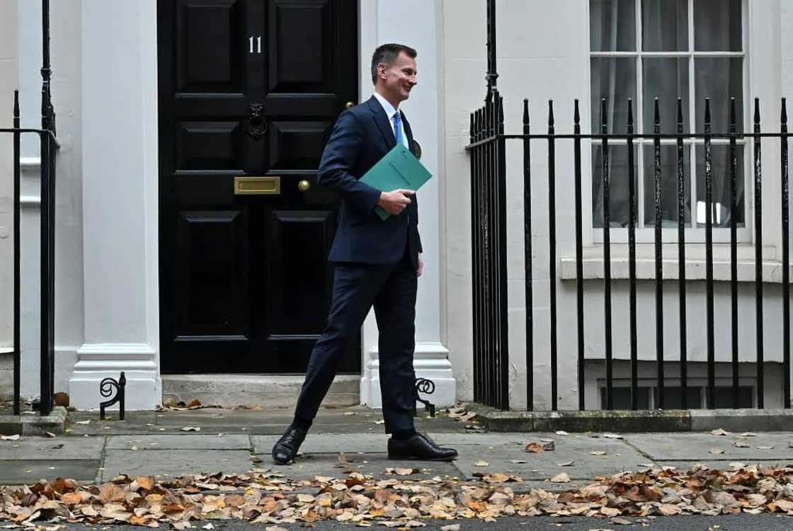Finance minister Jeremy Hunt insisted the economy was 'turning a corner'
