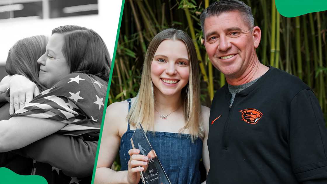 Jade Carey's parents