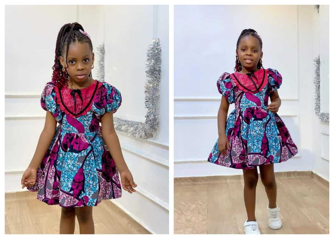 Latest Ankara styles for girl child 2022