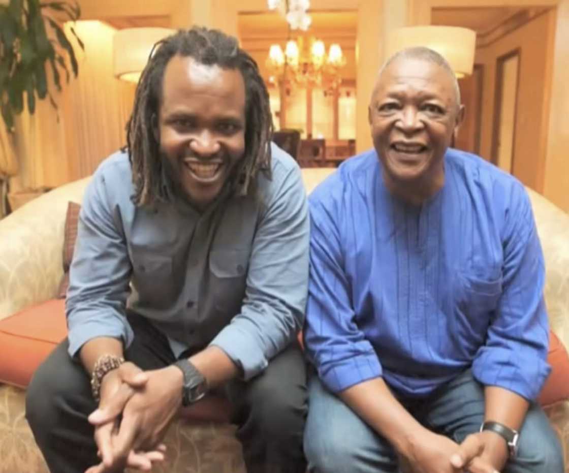 Selema Masekela said his late father was his best friend