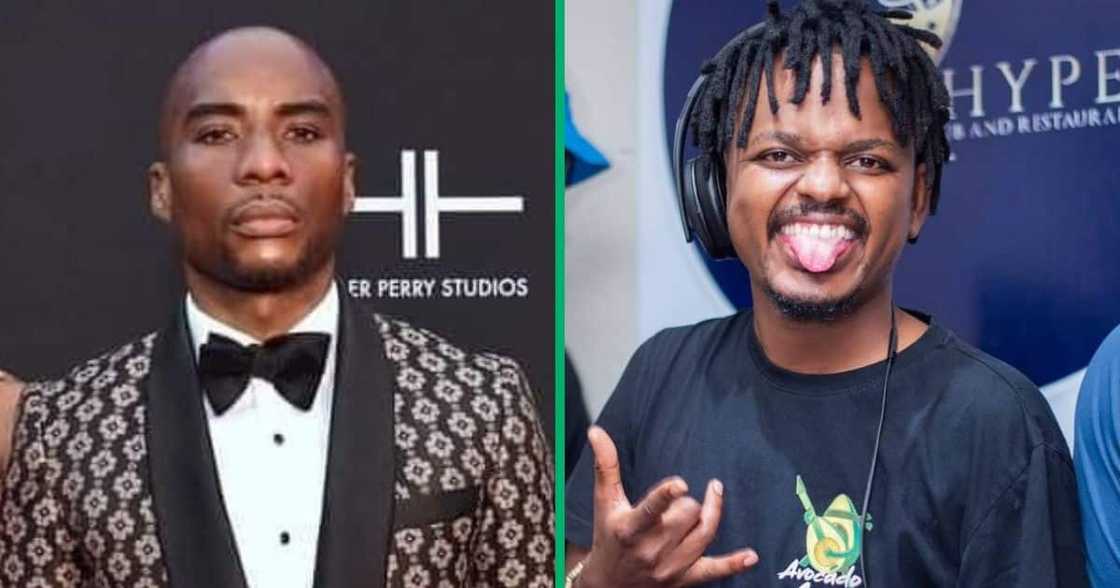 Charlemagne tha God and MacG were spotted together in Tanzania Charlemagne tha God and MacG were spotted together in Tanzania