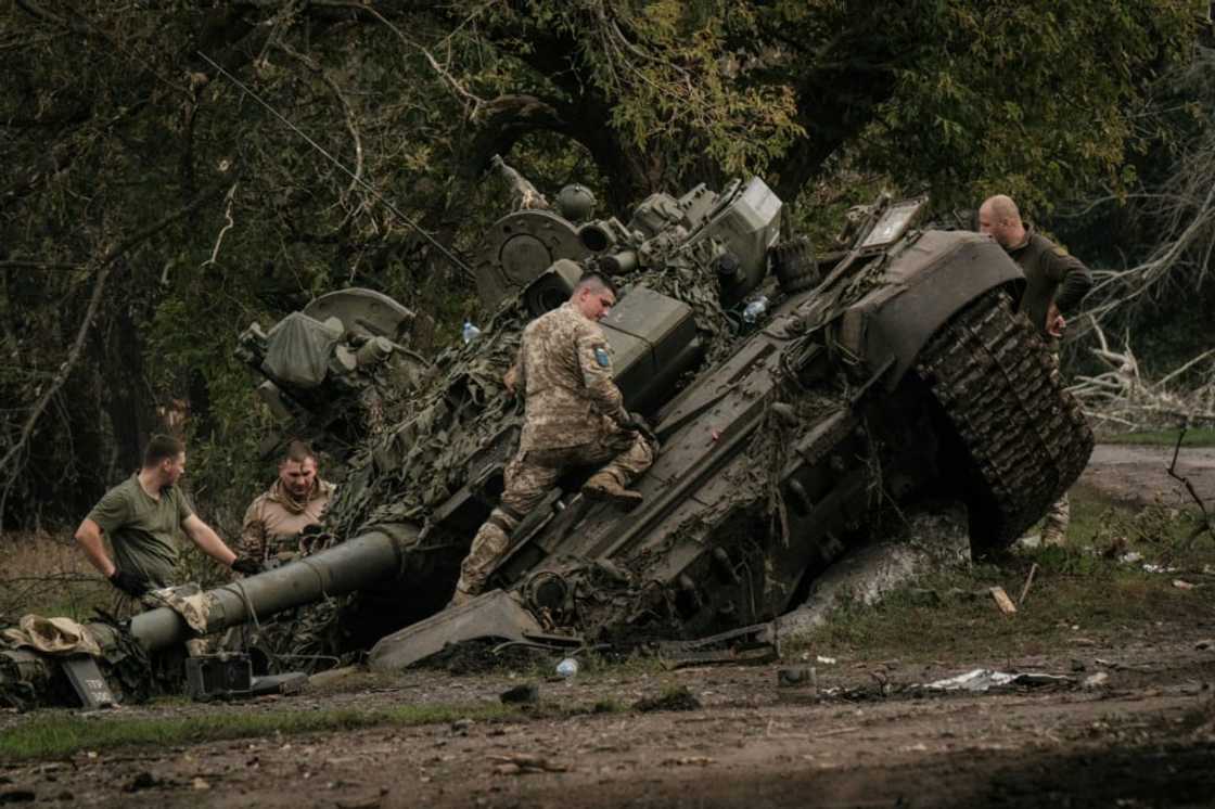 The T-90A tank in Kyrylivka is the most advanced model Russia has fielded in Ukraine The T-90A tank in Kyrylivka is the most advanced model Russia has fielded in Ukraine