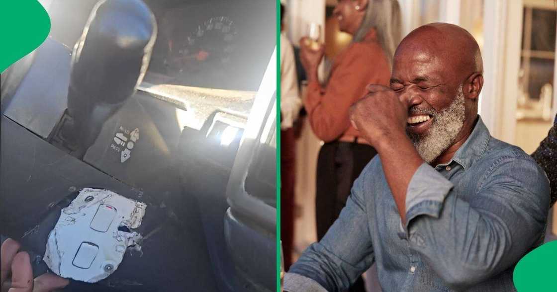 A South African man went viral for starting his car with a light switch instead of a key A South African man went viral for starting his car with a light switch instead of a key