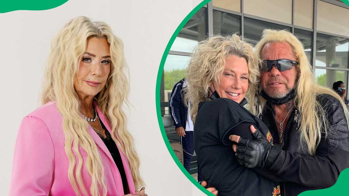 Francie Frane in London, Ontario (L). Francie Frane and her husband, Dog the Bounty Hunter (R). Francie Frane in London, Ontario (L). Francie Frane and her husband, Dog the Bounty Hunter (R).