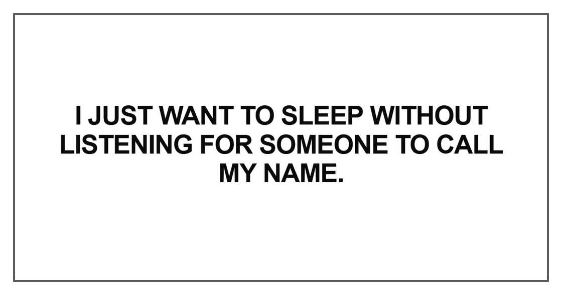 I just want to sleep without listening I just want to sleep without listening