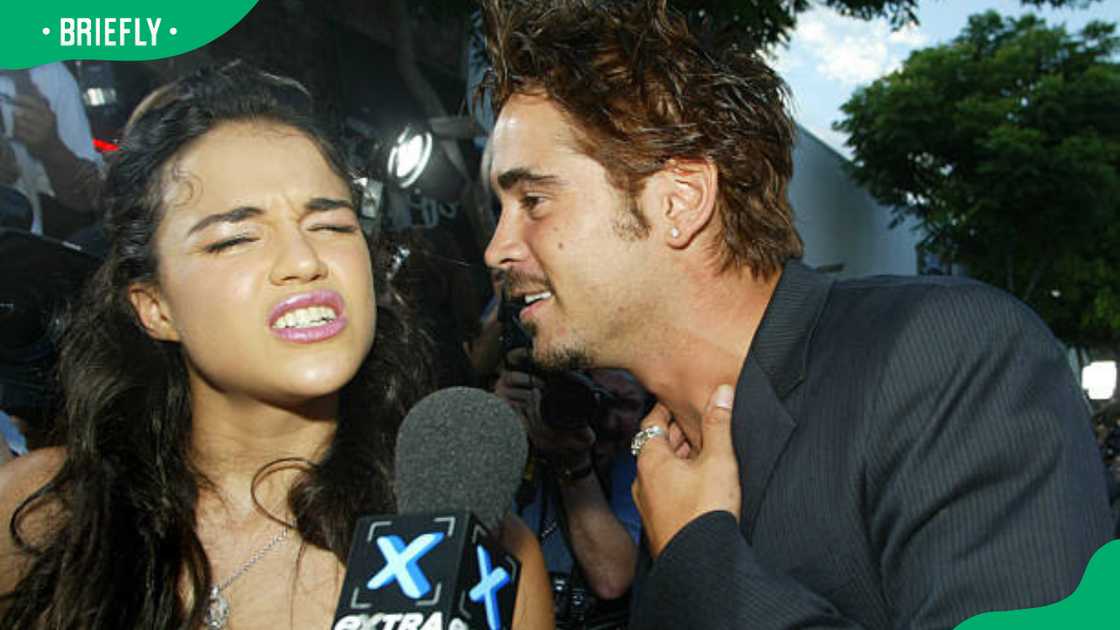 Colin Farrell and Michelle Rodriguez