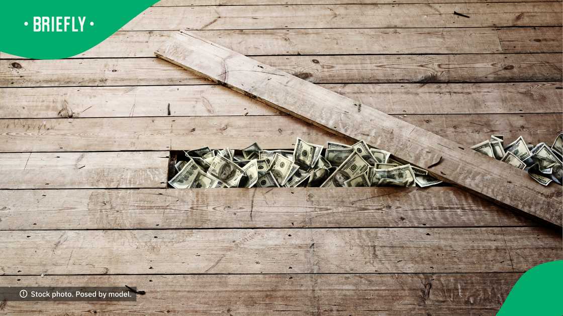 Some South Africans believe the money was laundered. Some South Africans believe the money was laundered.