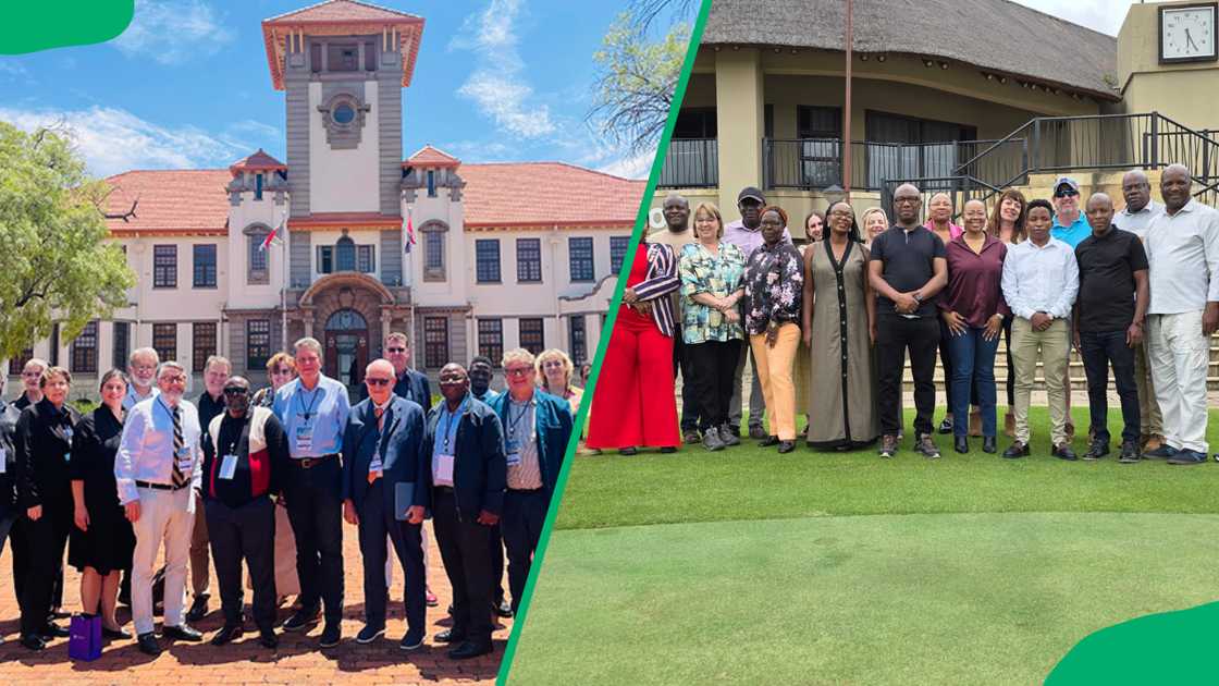 Free State University staff members.