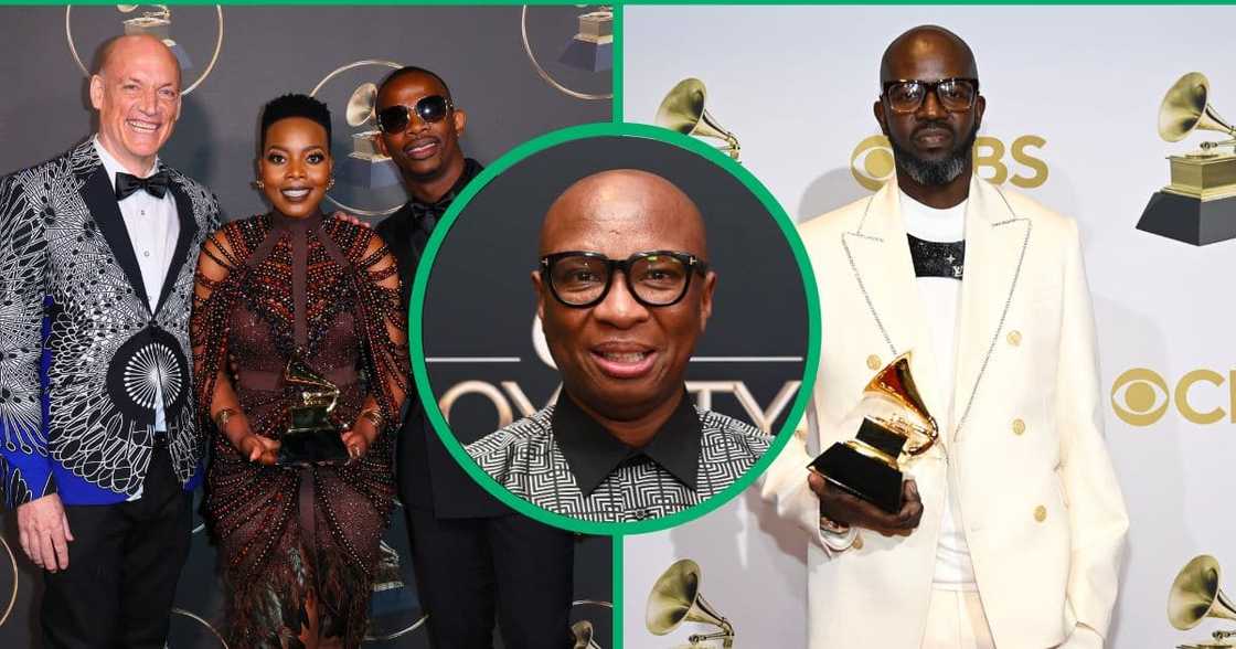 Sports, Arts and Culture Minister Zizi Kodwa has awarded 9 Grammy award winners with R250K each. Sports, Arts and Culture Minister Zizi Kodwa has awarded 9 Grammy award winners with R250K each.
