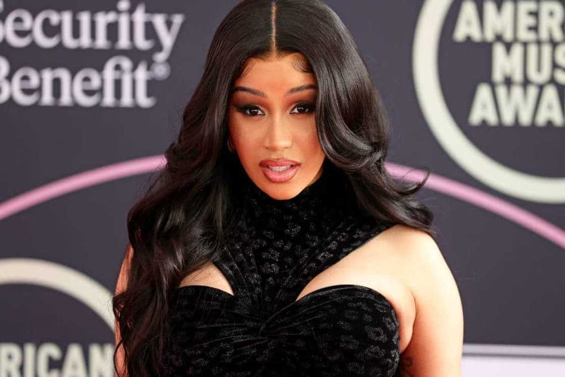 Cardi B attends the American Music Awards Red Carpet Roll-Out in Los Angeles Cardi B attends the American Music Awards Red Carpet Roll-Out in Los Angeles