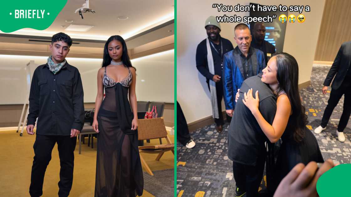 Tyla surprises TikTok creator KD after recognising his content