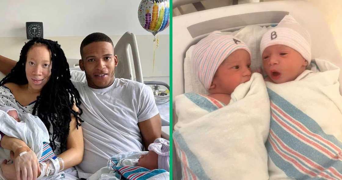 Couple welcomes twins on shared birthday Couple welcomes twins on shared birthday