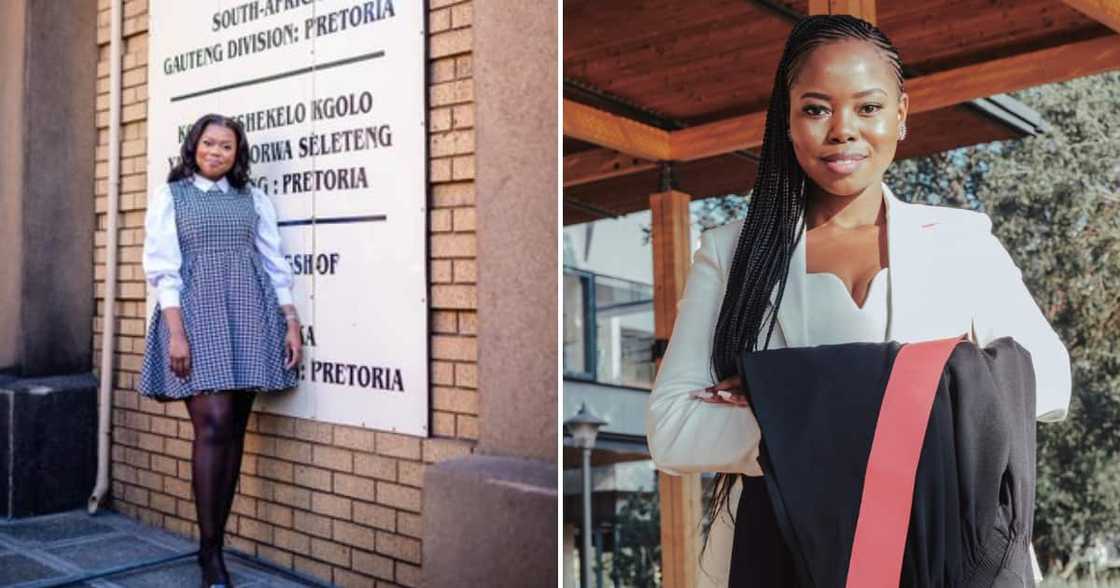 Young woman looking stunning before becoming an attorney Young woman looking stunning before becoming an attorney