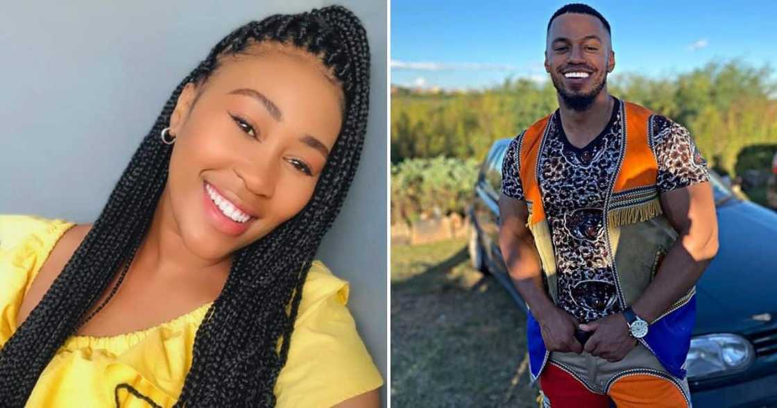 Khwezi is seemingly carrying Lehasa's baby Khwezi is seemingly carrying Lehasa's baby