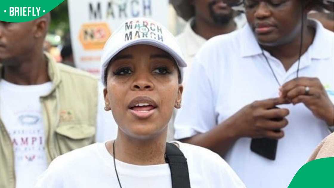 Jacinta Ngobese-Zuma finally addressed the curiousty about who was funding her movement