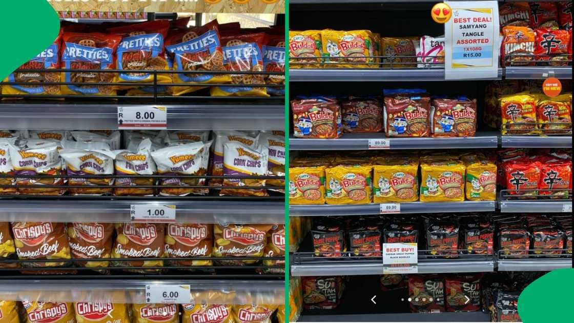 TikTok post shows the snack bargain at Best Before in Pretoria