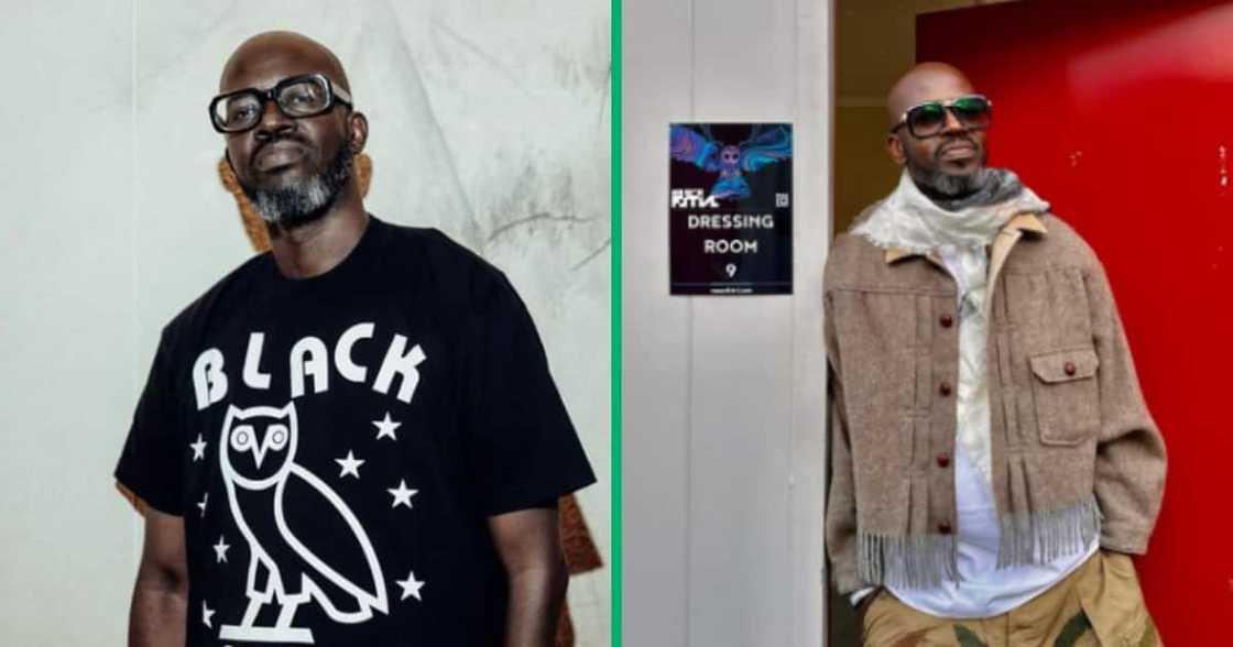 A DJ Black Coffee lookalike had gone viral, minding his business in a local liquor store A DJ Black Coffee lookalike had gone viral, minding his business in a local liquor store