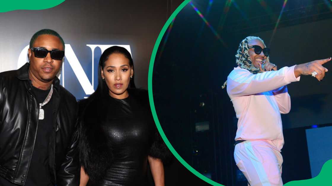 Sasha Lee and A1 Bentley at MainRoin 2024 (L). The songwriter during T-Pain's 2019 concert at The Masquerade (R) Sasha Lee and A1 Bentley at MainRoin 2024 (L). The songwriter during T-Pain's 2019 concert at The Masquerade (R)