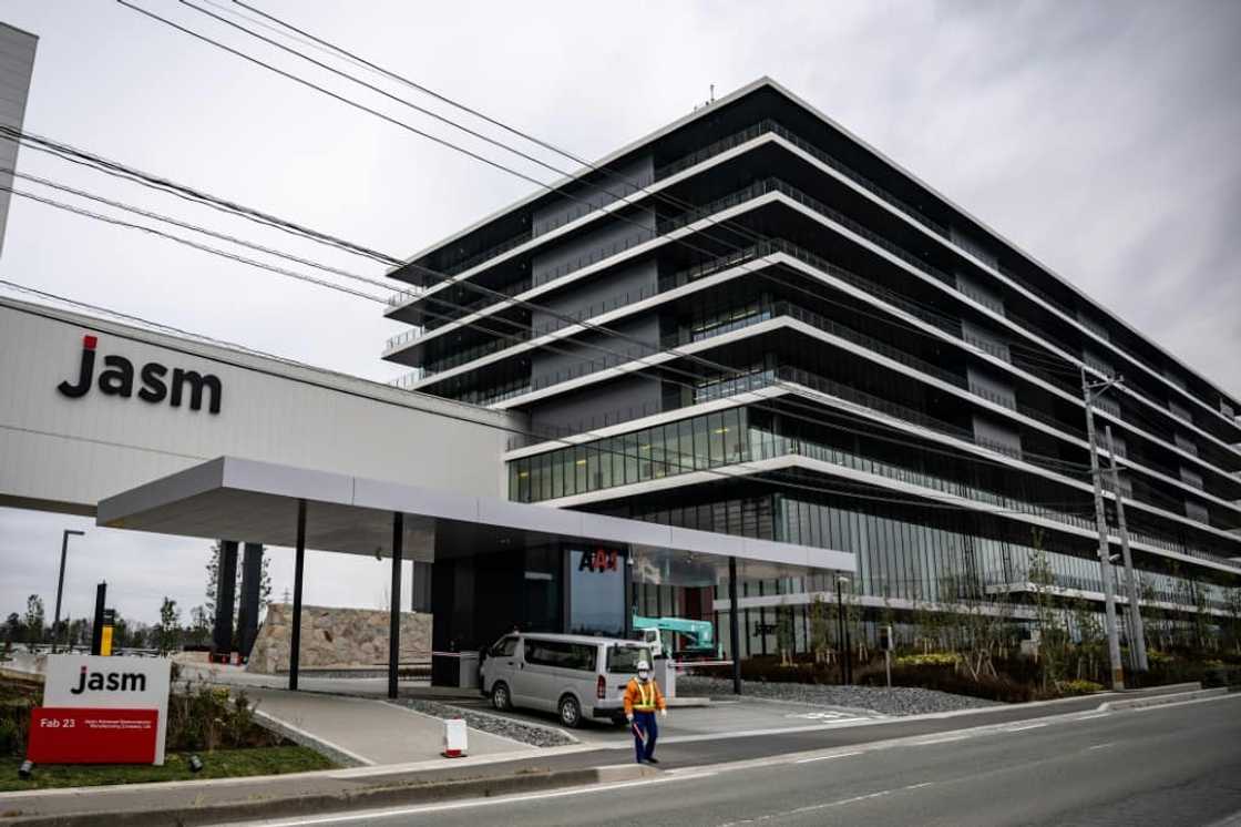 Taiwanese chip behemoth TSMC opened a new $8.6-billion chip factory in southern Japan in February Taiwanese chip behemoth TSMC opened a new $8.6-billion chip factory in southern Japan in February