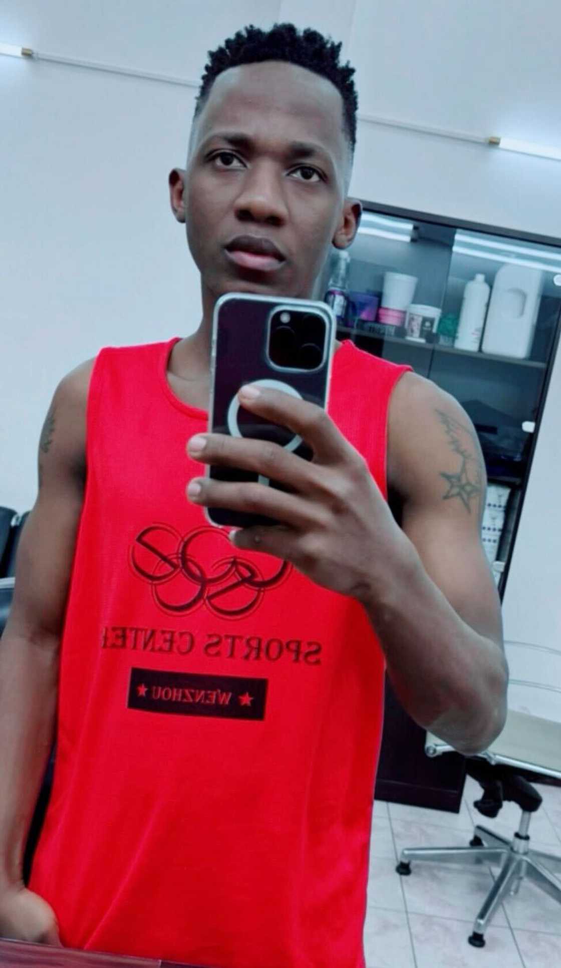 A young man shared how he survived a gas explosion. A young man shared how he survived a gas explosion.