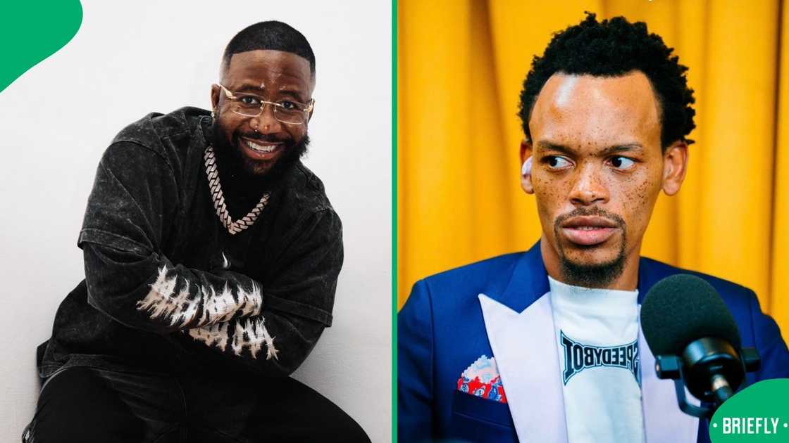 Cassper Nyovest defended himself against criticism from Nota Baloyi