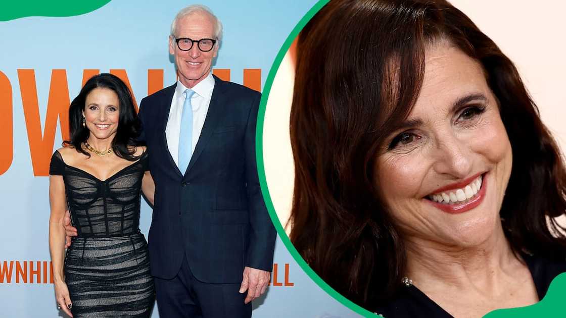 Brad Hall's wife Julia Louis-Dreyfus Brad Hall's wife Julia Louis-Dreyfus