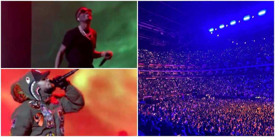 Wizkid brings out Chris Brown at O2 concert in London Wizkid brings out Chris Brown at O2 concert in London