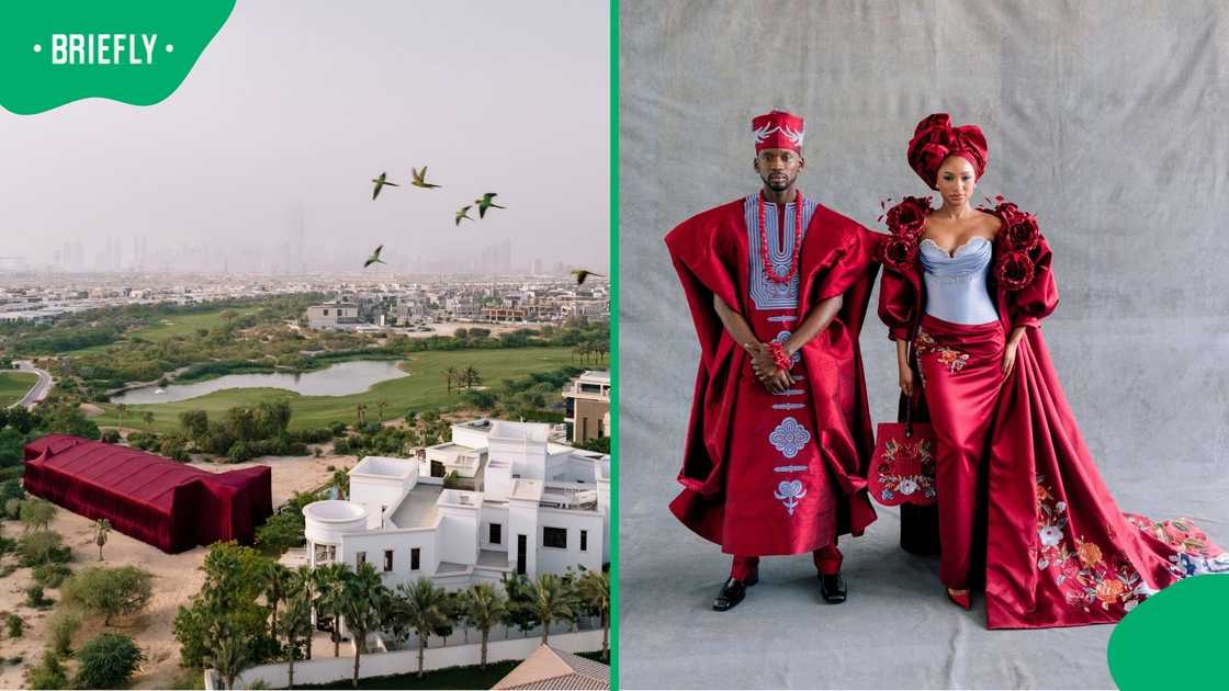 Mr Eazi and Temi Otedola’s second wedding was held in Dubai. Mr Eazi and Temi Otedola’s second wedding was held in Dubai.