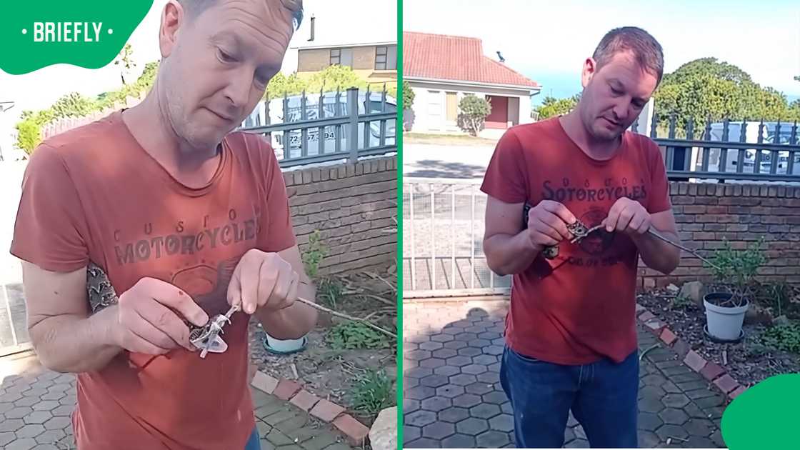 A Mossel Bay homeowner was left unsettled after a snake catcher caught puff adder