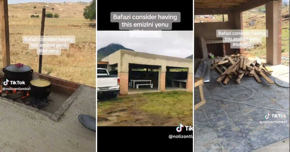 Woman shows off impressive outdoor entertaining area Woman shows off impressive outdoor entertaining area