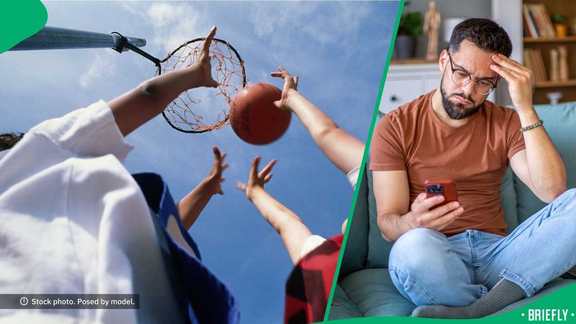 Boys playing netball divided South Africans. Boys playing netball divided South Africans.