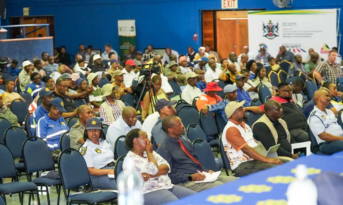Members of the community in Mmabatho, North West, attended an SAPS event Members of the community in Mmabatho, North West, attended an SAPS event