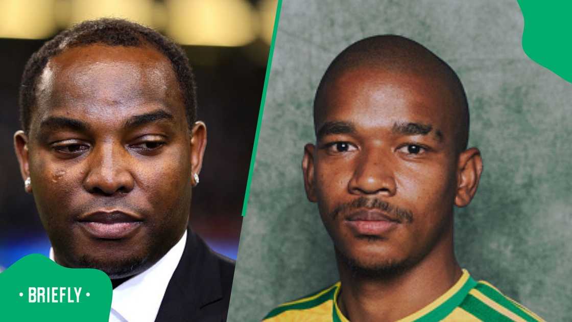 Benni McCarthy Jayden Adams Bafana Bafana Benni McCarthy Jayden Adams Bafana Bafana