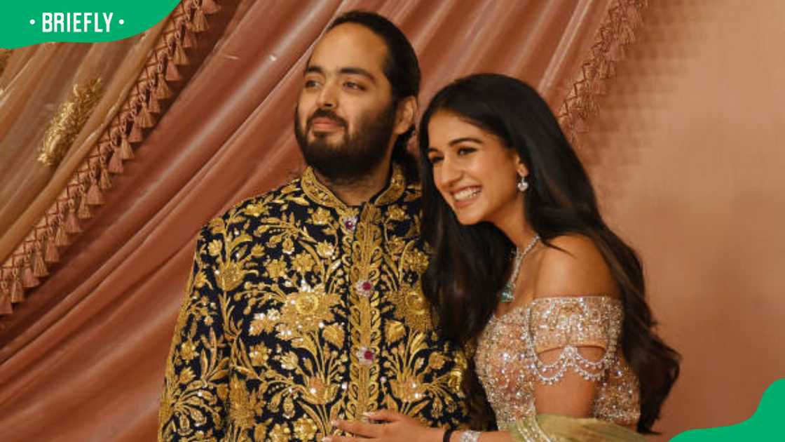 Anant Ambani and his fiancée Radhika Merchant