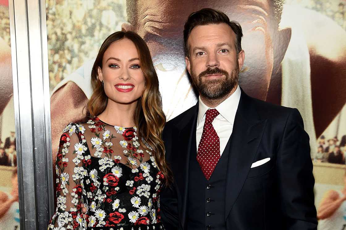 Actors Olivia Wilde and Jason Sudeikis Actors Olivia Wilde and Jason Sudeikis