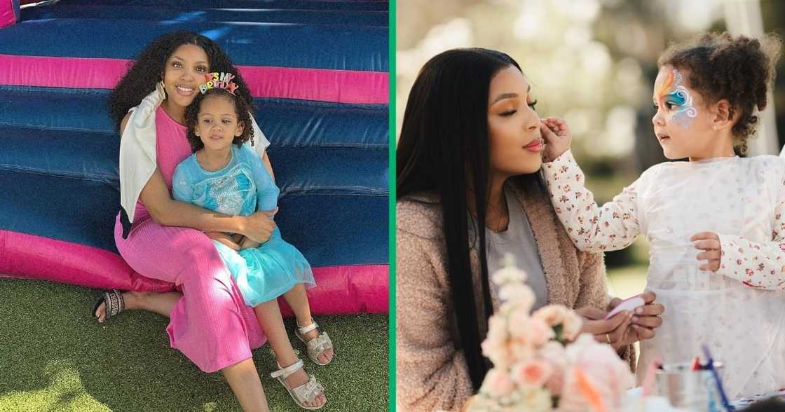 Linda Mtoba celebrated her daughter's birthday