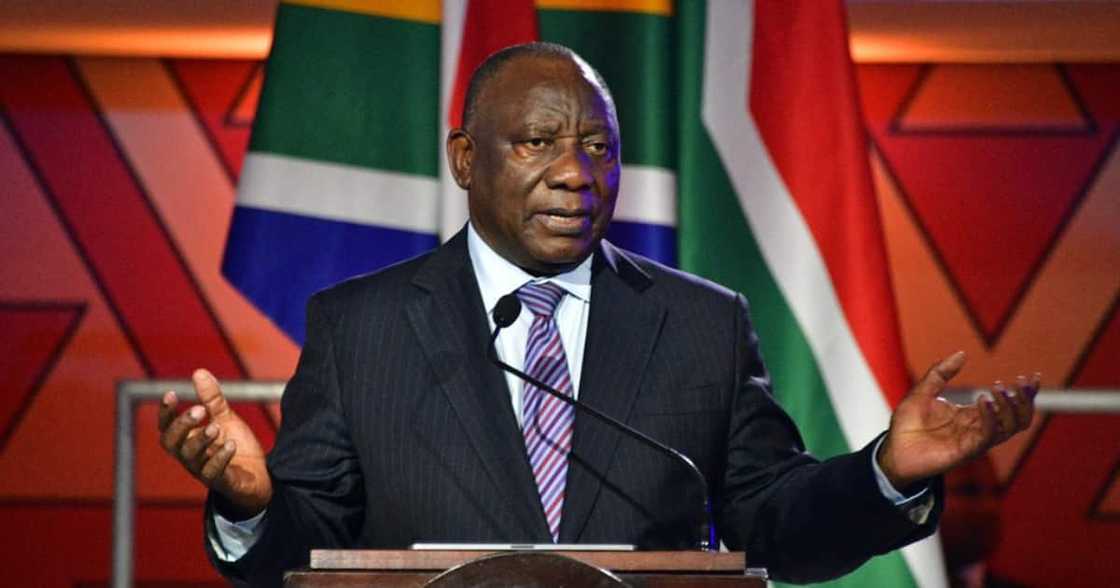 President Cyril Ramaphosa delivered a New Year's message President Cyril Ramaphosa delivered a New Year's message