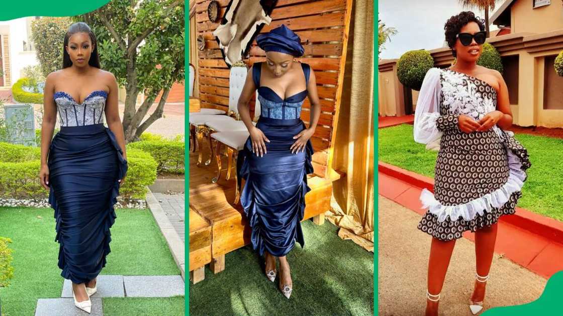 Shweshwe traditional dresses Shweshwe traditional dresses