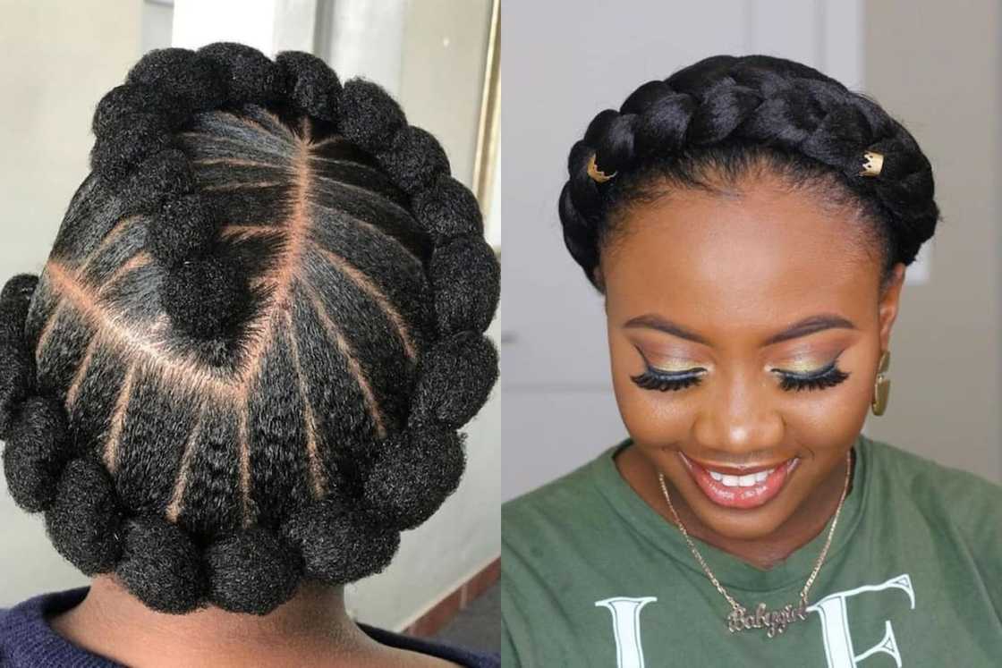 Gel up Hairstyles for Black ladies