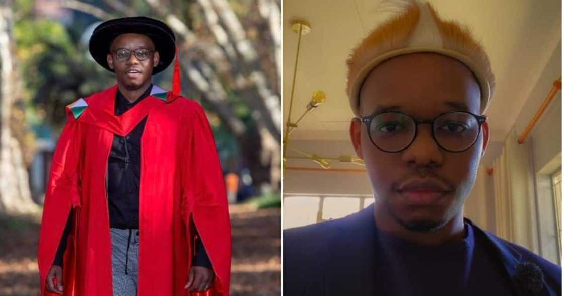 A KwaZulu-Natal man is celebrating his success after bagging a qualification to become a doctor. Image: @Dr_Ngidi/Twitter A KwaZulu-Natal man is celebrating his success after bagging a qualification to become a doctor. Image: @Dr_Ngidi/Twitter