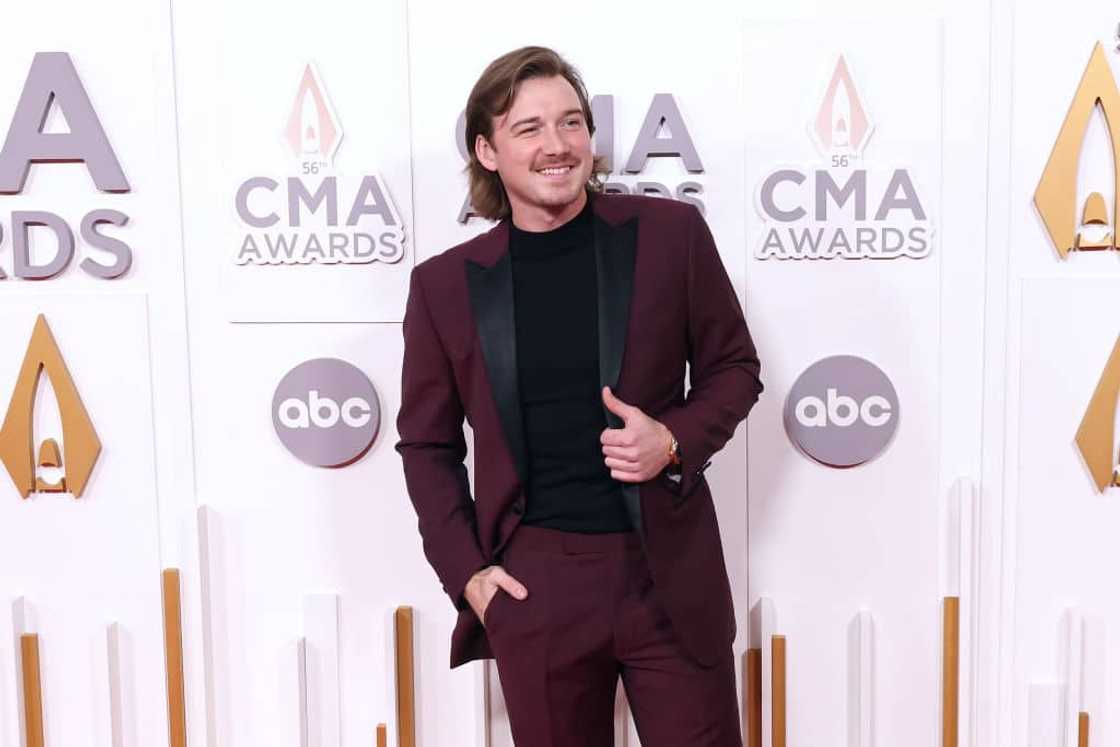 Morgan Wallen at the 56th Annual CMA Awards