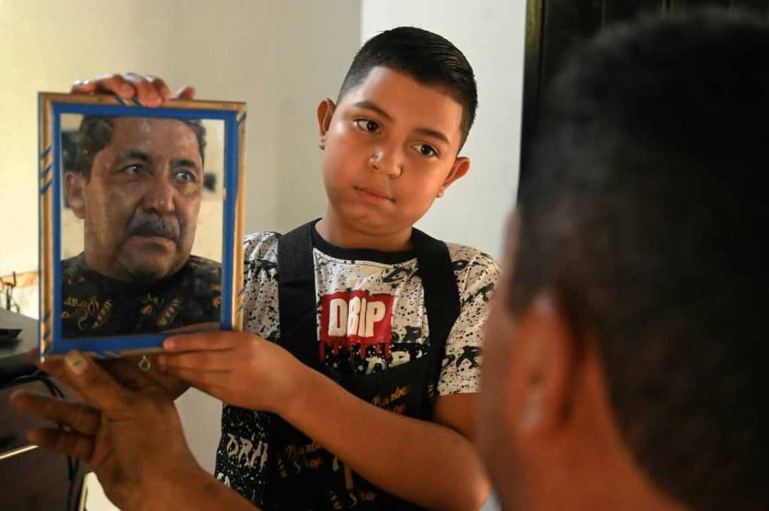 Eduardo Espinal, 12, works as a barber, one of tens of thousands of Honduran children at work rather than being at school Eduardo Espinal, 12, works as a barber, one of tens of thousands of Honduran children at work rather than being at school